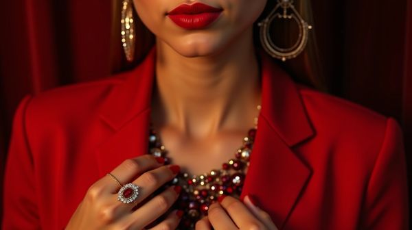 Unlock vibrant charm creations with red jewelry pieces